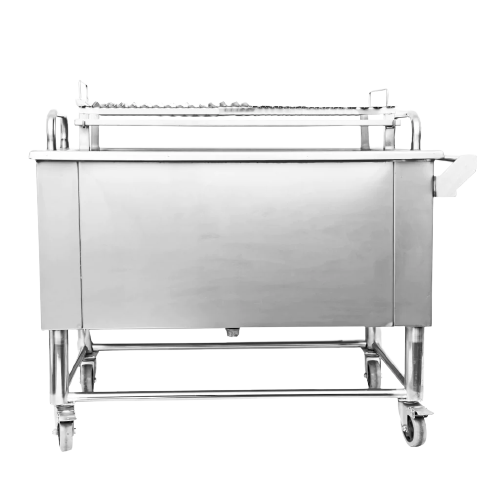 caja china grande de acero inoxidable